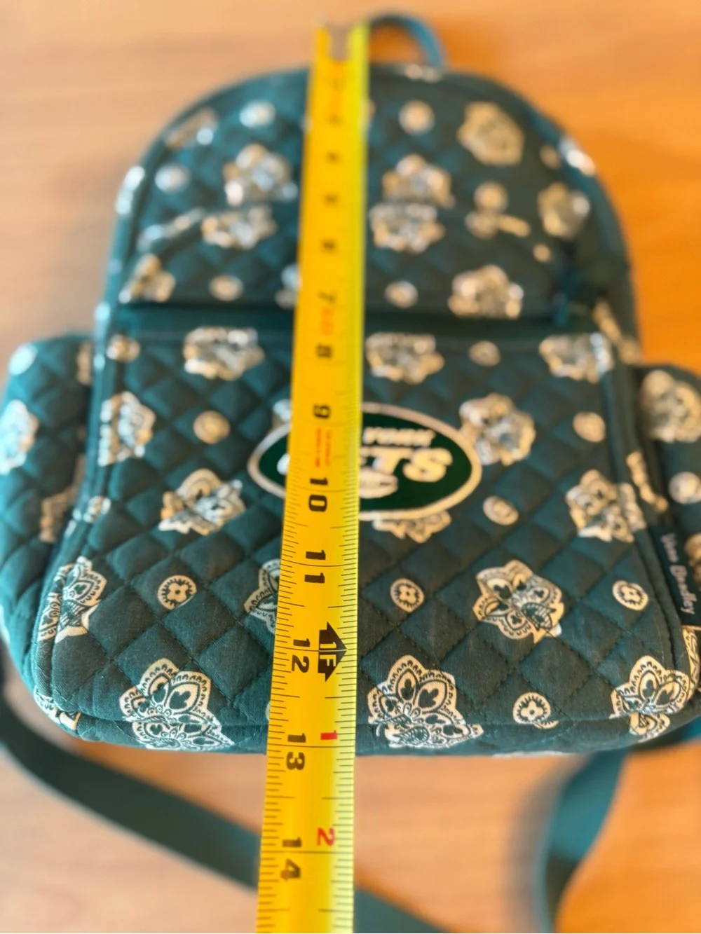 Limited Edition*Vera Bradley NFL Small Backpack in Cotton New York Jets
